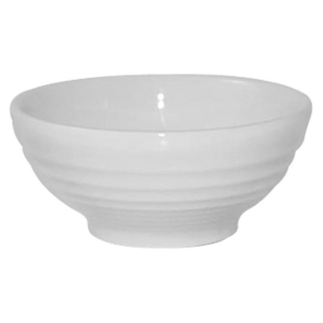 Churchil White Bit On The Side Ripple Snack Bowl 6oz
