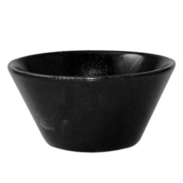 Churchill Metallic Black Bit On The Side Zest Snack Bowl 10oz (Pack 12)