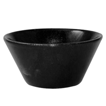 Churchill Metallic Black Bit On The Side Zest Snack Bowl 12oz (Pack 12)