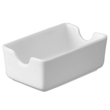 Churchil White Sachet Holder 4.62&quot; (Pack 6)