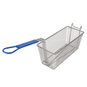 Frying Basket with Blue Handle 335x140x145mm