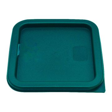 Square Food Ingredient Storage Container Lid Green