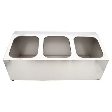 Gastronorm Stand Rectangular 3 x 1/6 Pans  (Pans Not Included)