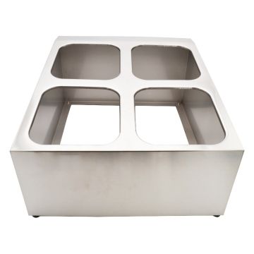 Gastronorm Stand Square 4 x 1/6 Pans  (Pans Not Included)