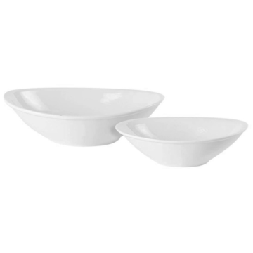 Porcelite Mimoza Oval Salad Bowl 20x14cm