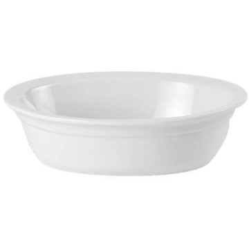 Porcelite Lipped Oval Pie Dish 18cm