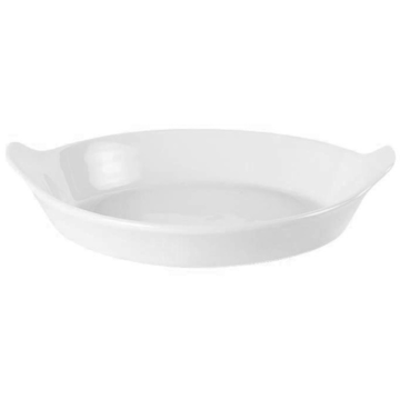 Porcelite Round Eared Dish 18cm