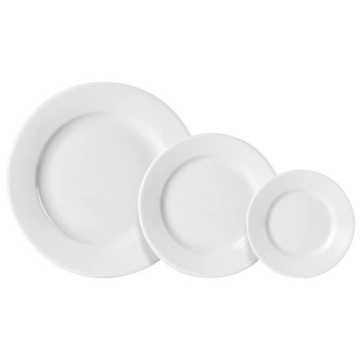 Porcelite Winged Plate 19cm