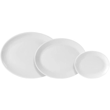 Porcelite Oval Plate 21cm