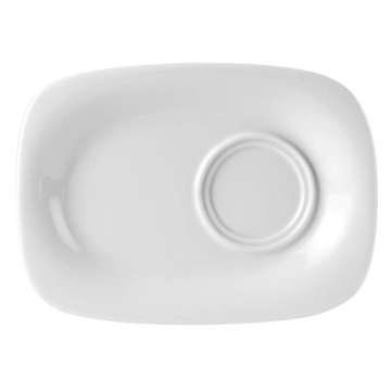 Porcelite Rectangular Gourmet Plate 24x18cm