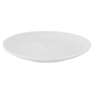 porcelite Off Centred Saucer 17cm