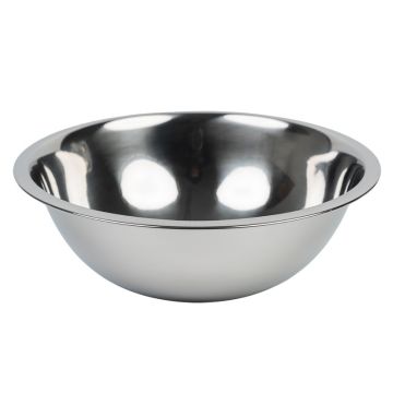 Stainless Steel Round Mixing Bowl 27cm, 4.5 Litre