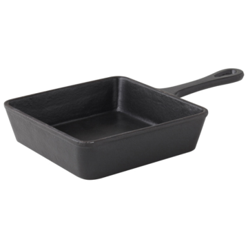 Cast Iron Square Skillet 5.5&quot; (14cm) 14.5oz (41cl)