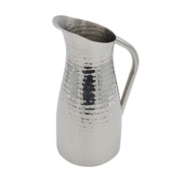 Stainless Steel Hammered Single Wall Jug 1.5 Litre