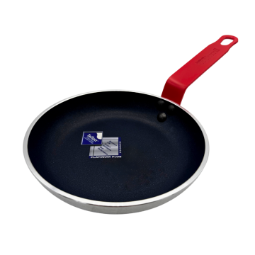 Cooksmill Aluminium Teflon Non Stick Induction Frying Pan Red Handle 20cm