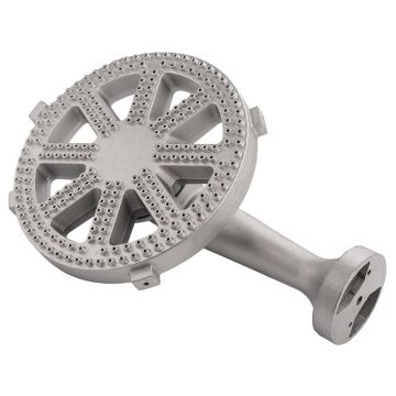 Extra Large Silver Cast Iron Burner