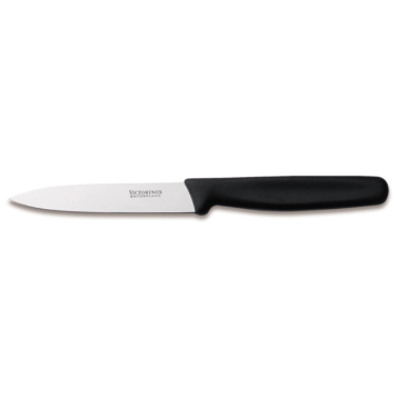 Victorinox Polypropylene Paring Knife with Pointed Tip in Black 10cm
