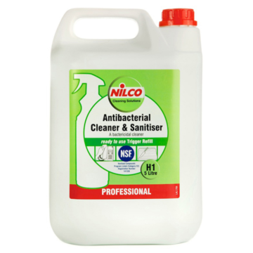 Nilco H1 Antibacterial Cleaner Sanitiser 5 Litre