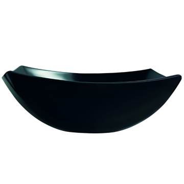 Quadrato Black Fruit Bowl 24cm
