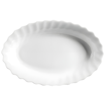 Luminarc Trianon White Oval Dish 22cm x 14cm
