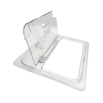 Gastronorm Flip Lid Clear Polycarbonate 1/2