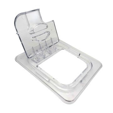 Gastronorm Flip Lid Clear Polycarbonate 1/6