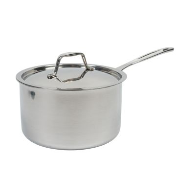 TriPly Stainless Steel Sauce Pan and Lid 20cm