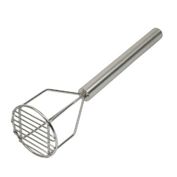 Stainless Steel Round Potato Masher 18&quot;