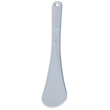White Plastic Heat Resistant Spatula 25cm