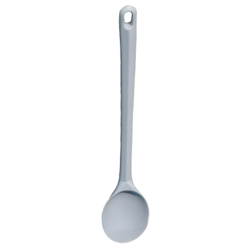 White Plastic Heat Resistant Mixing Spoon 30cm