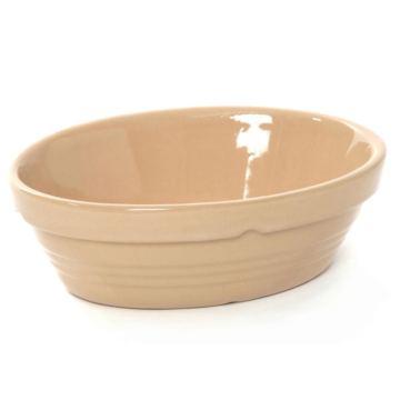 Porcelite Cane Oval Baking Dish 14cm