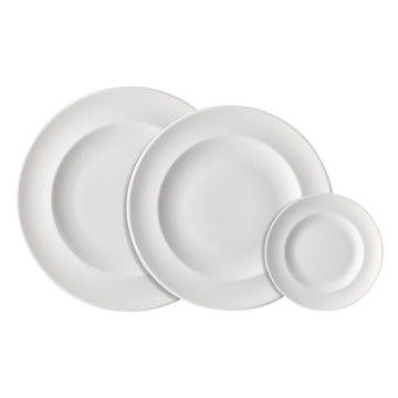 Porland Academy Rimmed Plate 28.5cm (Pack 6)