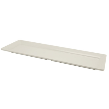 Melamine Platter White GN 2/4 Size 53 x 16cm