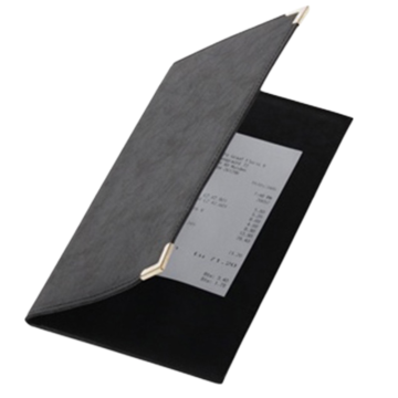 Securit Classic Bill Presenter Black 23 x 13cm