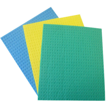 Super Absorbant Sponge Cloths Assorted Colours 20x18cm (Pack 10)
