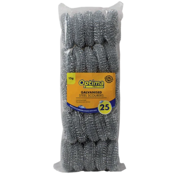 Galvanised Steel Scourer 15g (Pack 25)