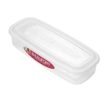 Beaufort 1 Litre Oblong Bacon Box in Clear
