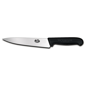Victorinox Fibrox Handle Boning Knife Straight Wide Blade in Red 15cm