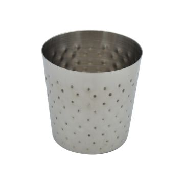 Serving Cup Stainless Steel Hammered 8.5x9cm