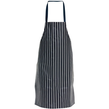 Butchers stripe waterproof Apron PVC 72x100cm