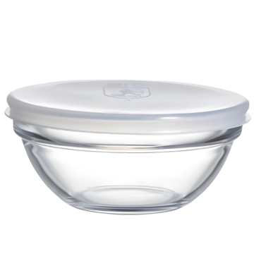 Luminarc Stacking Bowl + Plastic Lid 23cm