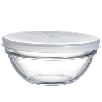 Luminarc Stacking Bowl + Plastic Lid 12cm