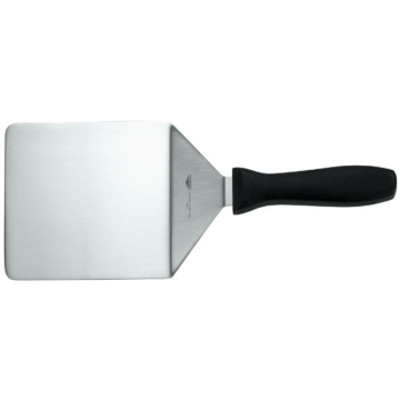 Paderno Stainless Steel Hamburger Turner with Polypropylene Handle 19 x 13.8cm