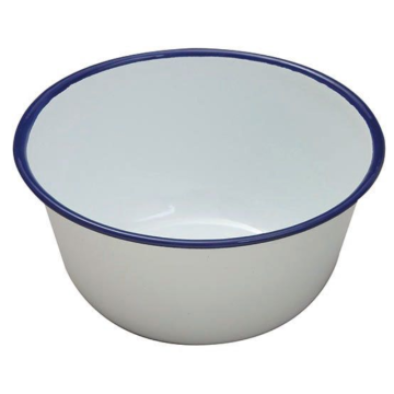 Falcon Housewares White Enamel Pudding Basin 16cm