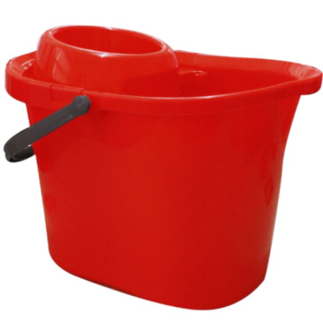 Standard 15 Litre Mop Bucket Red