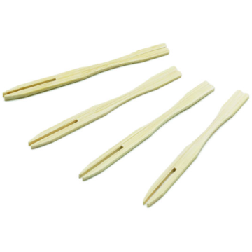 Tablecraft Bamboo Fork Pick 9cm (Pack 100)