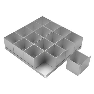 Silverwood 16-Piece Square Multi Mini Set 2&quot;