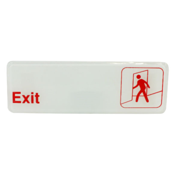 DBL Sign Exit 3&quot;x9&quot;