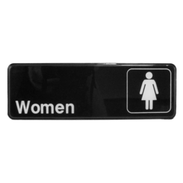 DBL Sign Women 3&quot;x9&quot;