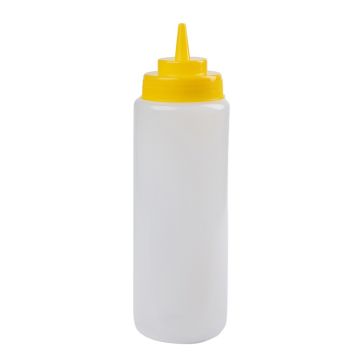 Squeeze Sauce Bottle 32oz Yellow